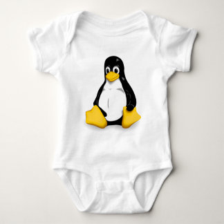 Body Plante grimpante organique de bébé de Linux Tux