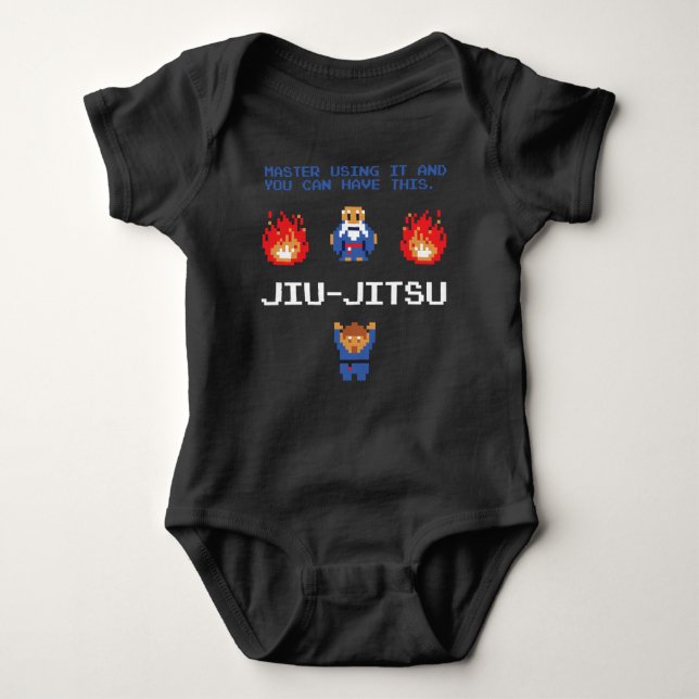 Body Plante grimpante principale de bébé de Jiu-Jitsu (Devant)