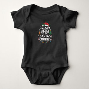 Body Plus susceptible de manger les cookies de Santa No