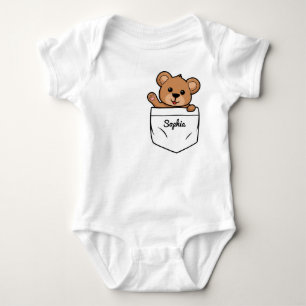 Body Poche animal personnalisé Ours en peluche