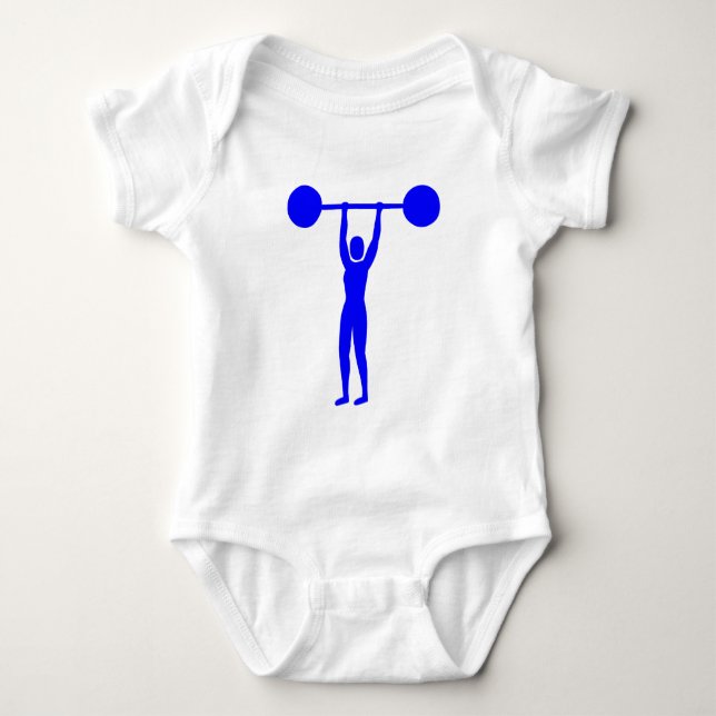 Body Poids Lifting 02 - Bleu (Devant)