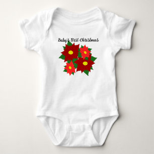 Body Poinsettias de Noël