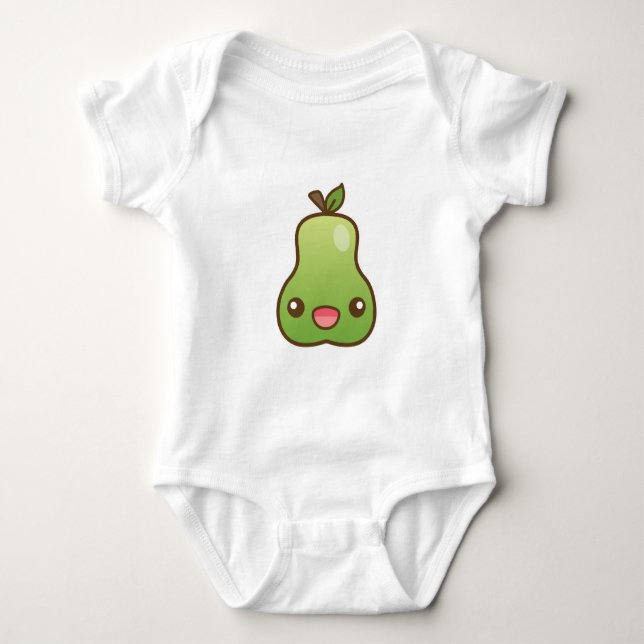 Body Poire Kawaii Joyeuse (Devant)