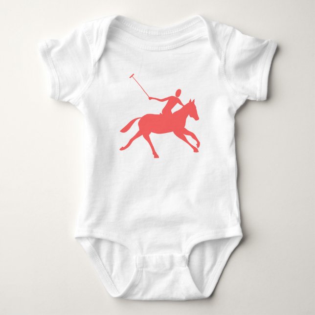 Body Polo - rose tropicale (Devant)