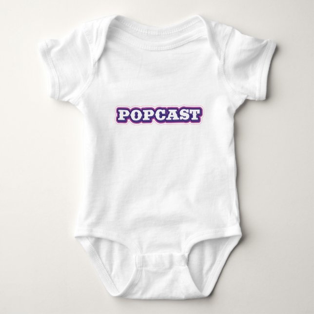 Body POPCAST bébé une pièce (Devant)