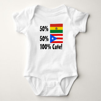 Body Portoricain du Bolivien 50% de 50% 100% mignon