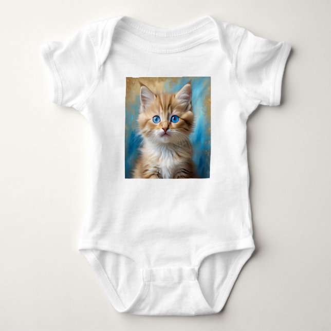 Body Portrait de chat adorable mignon-00000 (Devant)