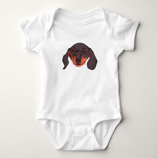 Body Portrait de Cute Dachshund (Devant)