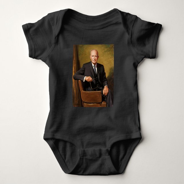 Body Portrait de Dwight Eisenhower Président Maison Bla (Devant)