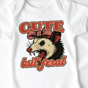 Body Possum mignon mais féral : Humour Sarcastique Vint