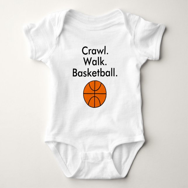 Body pour bébé basket-ball (Devant)