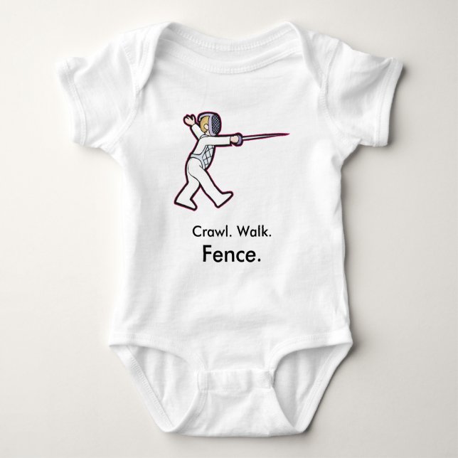 Body pour bébé Fencing (Devant)