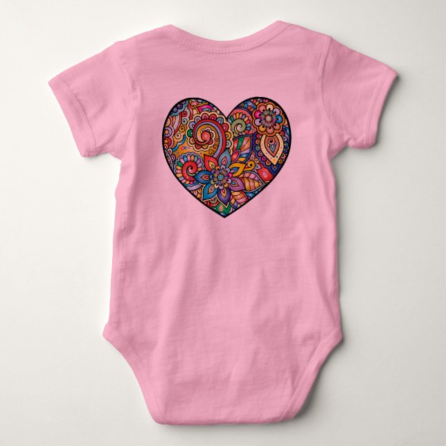 Body pour bébé fille (Dos)