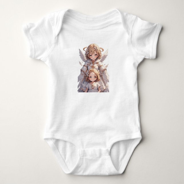 Body pour bébé fille Ange Gardien (Devant)