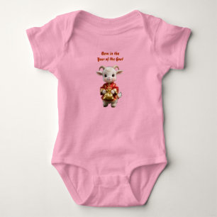 Body pour bébé fille né l'année du mouton