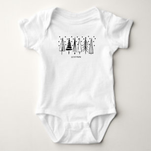 Body pour bébé fille ou garçon - Qu'il neige 