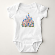 Body pour bébé fille princesse de conte de fée