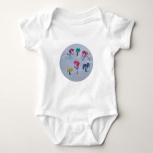 Body pour bébé Flamingo Beach Baby