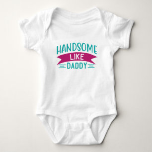 Body pour bébé garçon beau comme papa