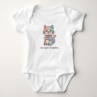 Body pour bébé 'Petit chat, grande attitude'