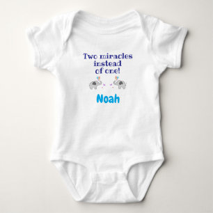 Body pour bébé pour jumeaux, Cadeaux personnalisés