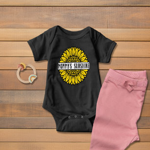 Body pour bébé soleil de maman tournesol