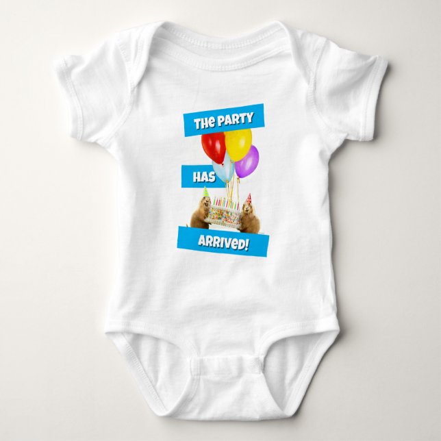 Body Prairie Dog Birthday Party (Devant)