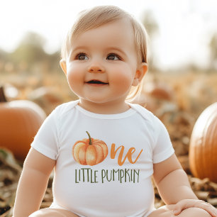 Body Premier anniversaire de Bébé une petite citrouille