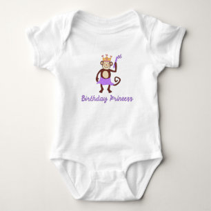 Body Premier anniversaire princesse singe T-shirt