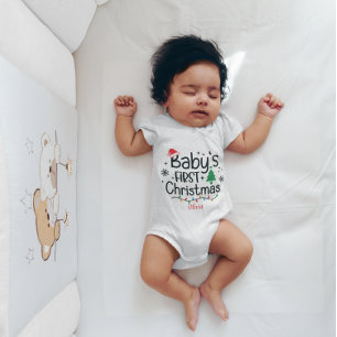 Body Premier arbre de Noël du bébé personnalisé Santa H
