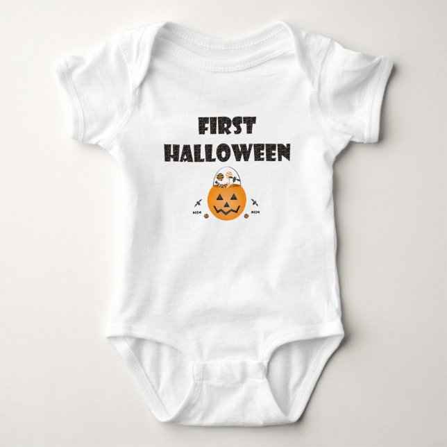 Body Premier Citrouille Halloween Candy Bucket Orange N (Devant)