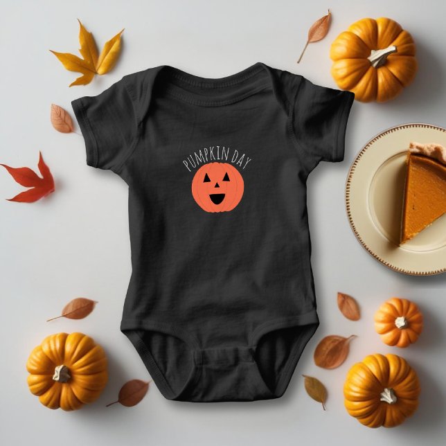 Body Premier jour de Halloween Citrouille Mignonne Jack (A cute little pumpkin body suit perfect for first Halloween)