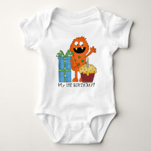 Body Premier maillot de bébé Monster anniversaire