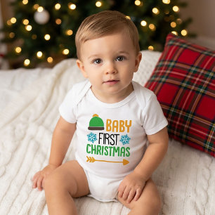 Body Premier Noël de bébé