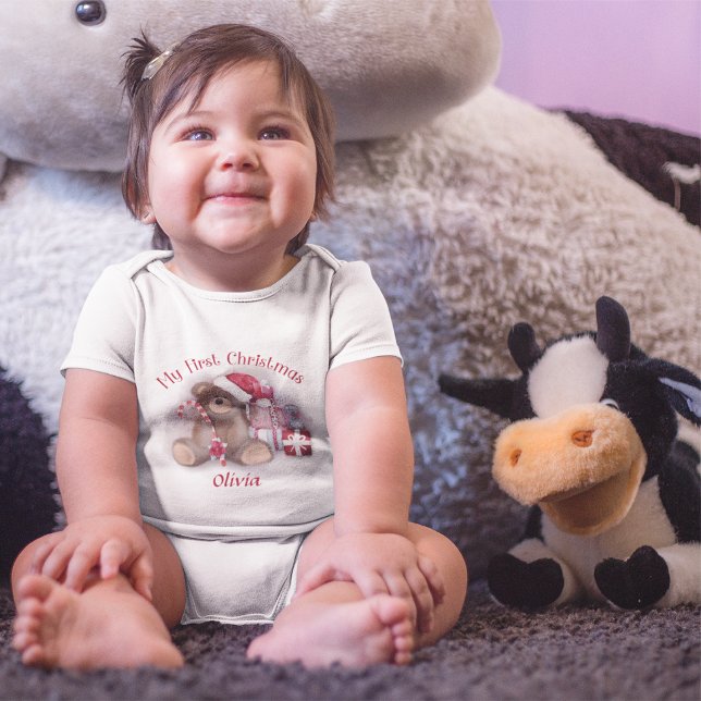 Body Premier Noël du bébé mignon ours en peluche ours P (Créateur téléchargé)