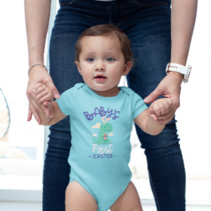 BODY PREMIER PÂQUES DE BÉBÉ PERSONNALISÉ