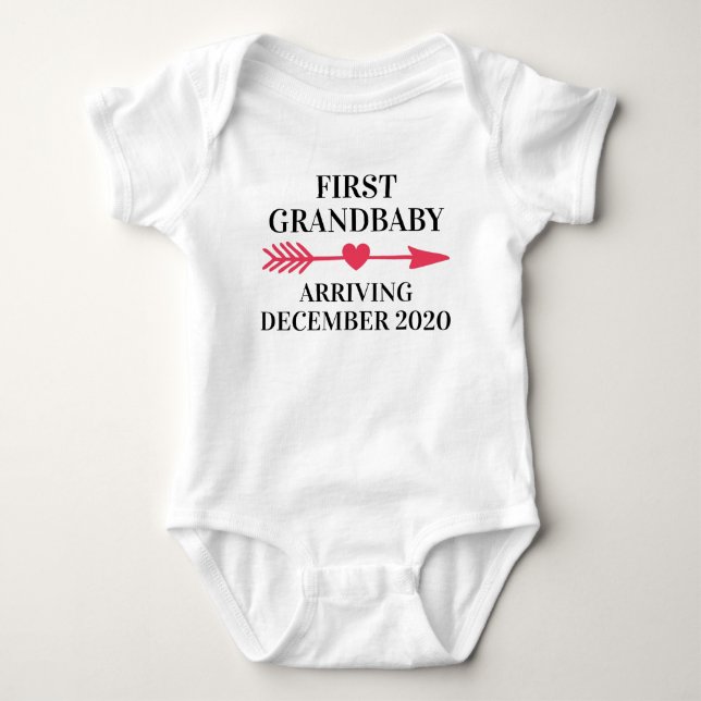 Body Premier petit-enfant avec flèche boho (Devant)