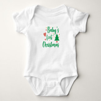 Body Premier T-shirt de Noël pour bébé