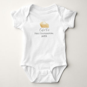 Body Premier Thanksgiving Cutie Pie Fall Baby One Piece