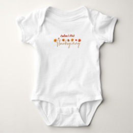 Body Premier Thanksgiving de bébé personnalisé