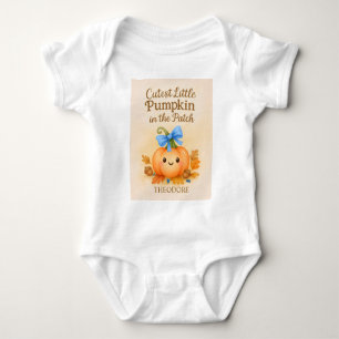 Body Premier Thanksgiving pour Baby Boy avec Citrouille
