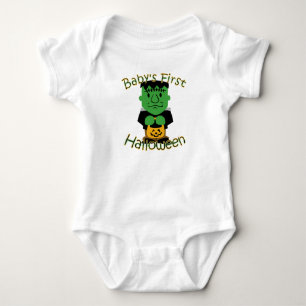 Body Première chemise monstre d'Halloween du bébé