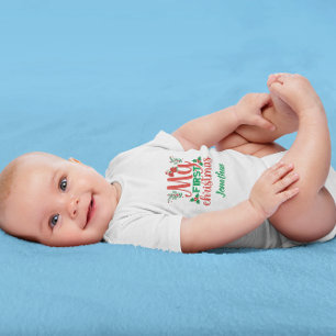 Body Première clause du Père Noël Holly Santa