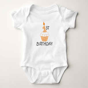 Body Première combinaison de bébé d'anniversaire