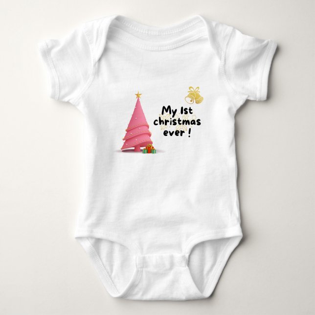 Body Première combinaison de Noël du bébé (Devant)