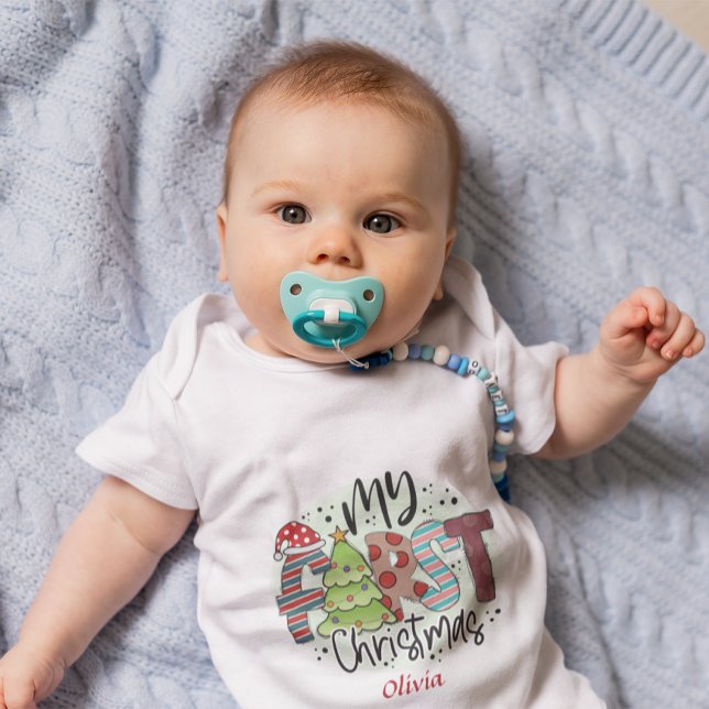 Body Première étoile de Noël du bébé sur mesure (Créateur téléchargé)