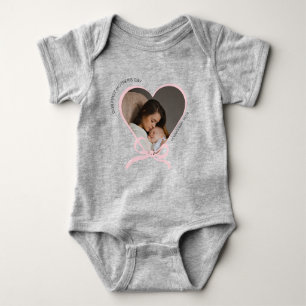 Body Première fête des mères photo personnalisée forme 