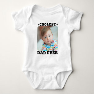 Body Première Fête des Pères Papa le Plus Cool Bébé Pho