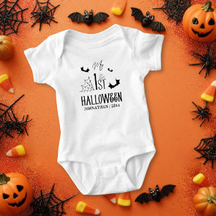 Body Première Halloween chauves-souris personnalisée