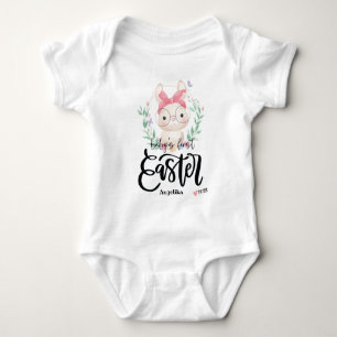Body Première Pâques de Bébé Fille